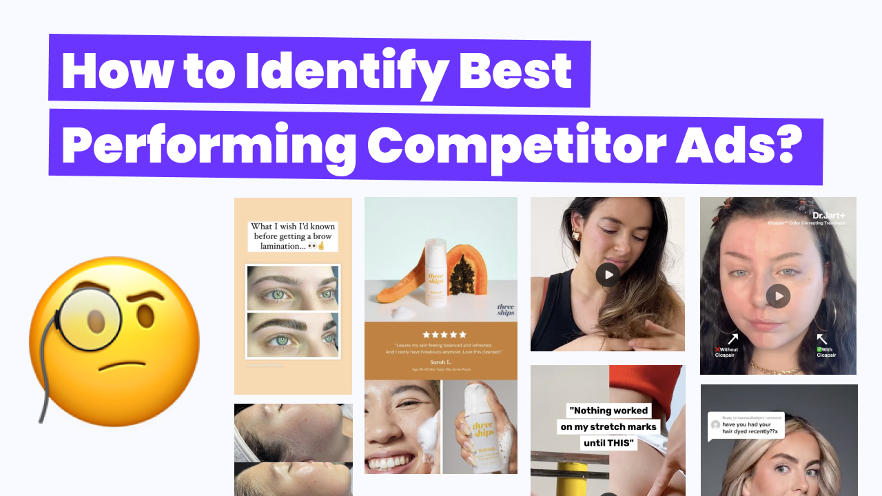 How to Identify Best Performing Competitor Ads? Marketing